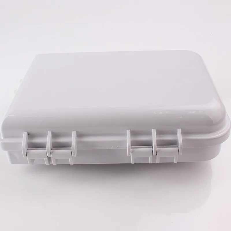 8 Core Fiber Optic Distribution Box ABS/PC Material For FTTH Network