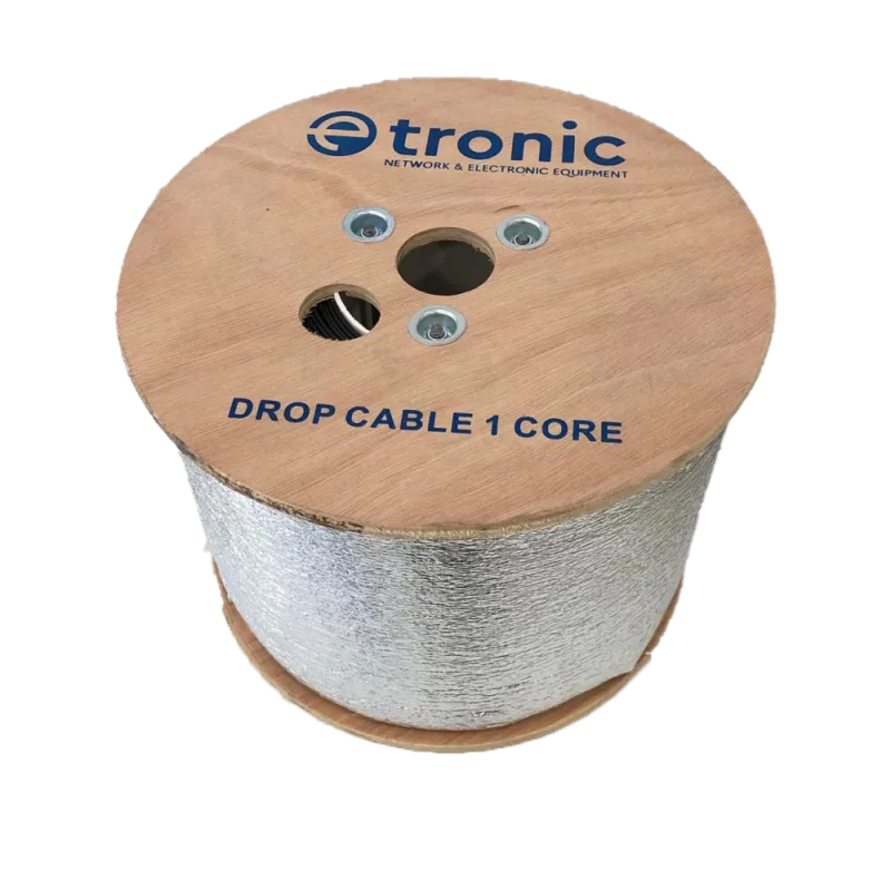 Outdoor FTTH Optical Fiber Drop Cable 1 FO