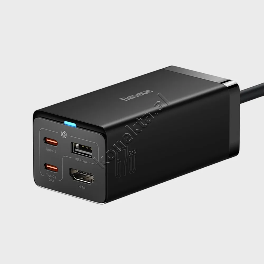 Adaptor Karikimi 67W Baseus Me 2 Porta Type-C / 1 Porte USB & HDMI
