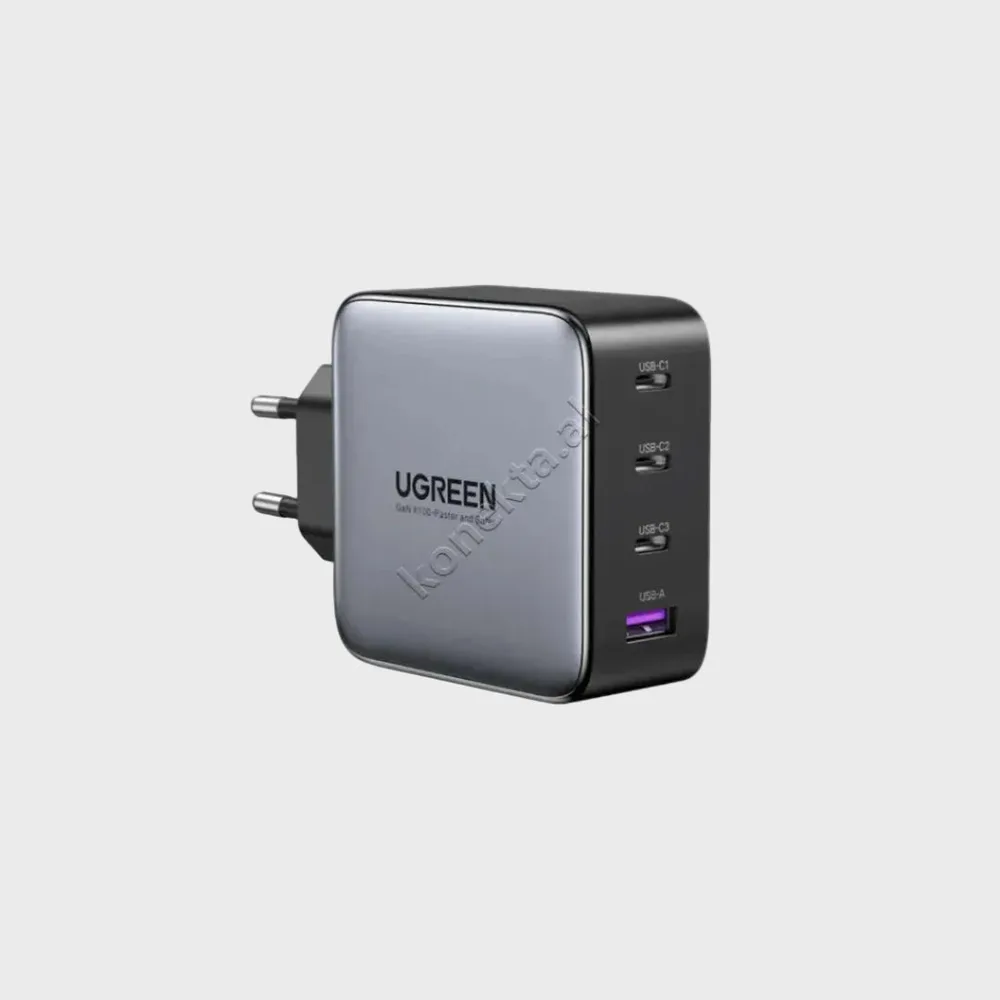 Adaptor Karikimi Nexode 100W Ugreen Me Porta 3xUSB-C & 1xUSB-A
