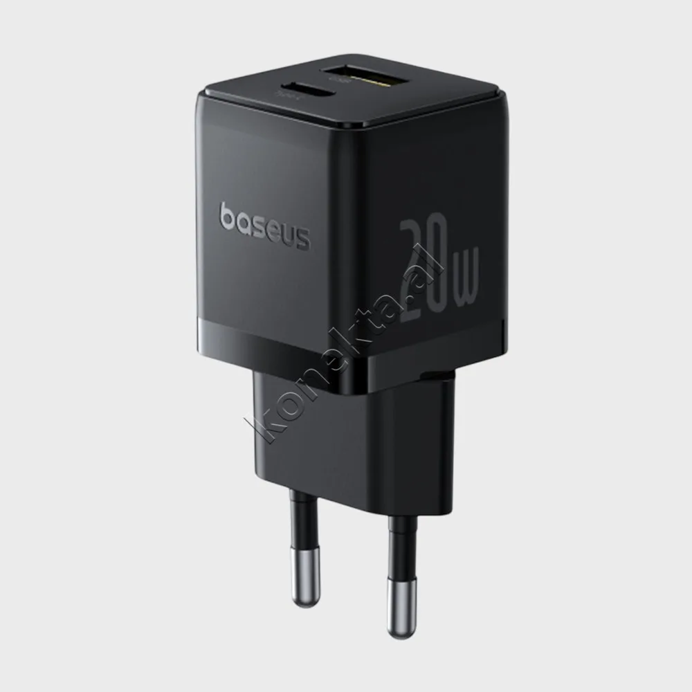 Adaptor Karikimi 20W Baseus Me 2 Porta USB-C Dhe USB-A