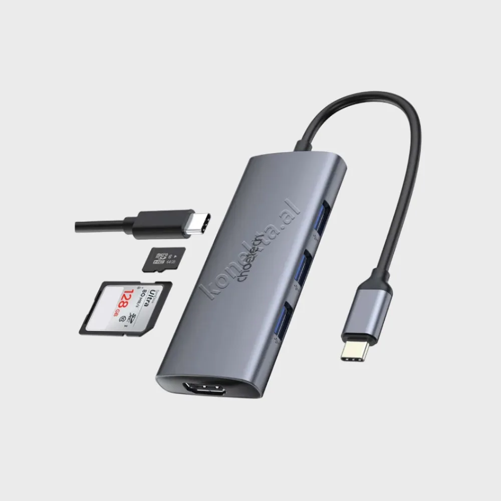 Adaptor HUB Multifunksional 7 Ne 1 Choetech