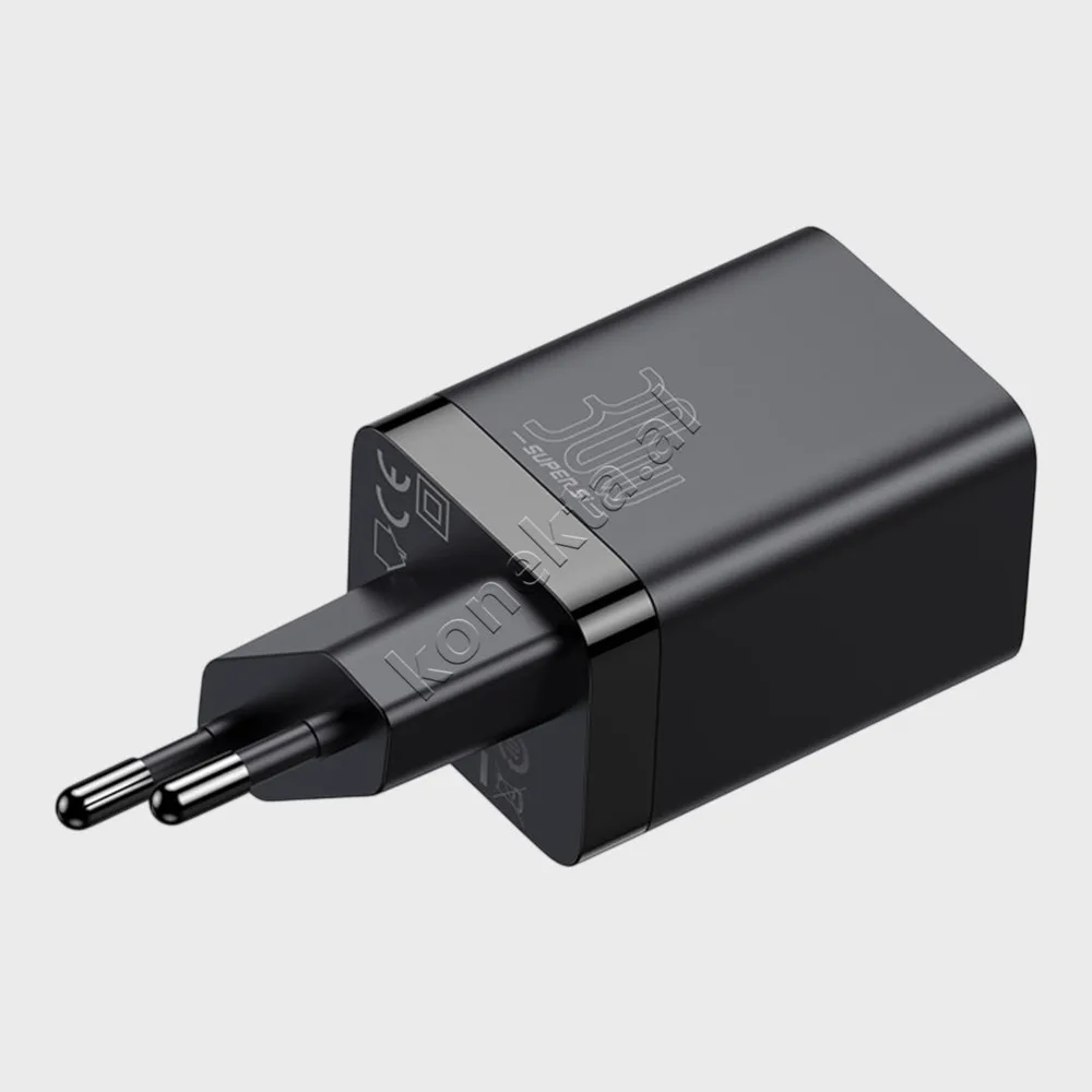 Adaptor Karikimi 30W Me Porte Type-C Dhe Usb-A Baseus