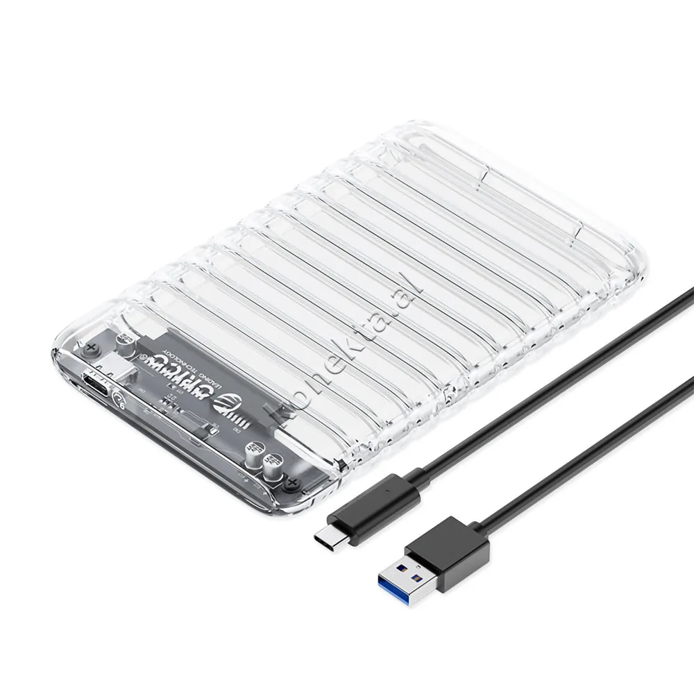 Mbajtese Dhe Lexuese Hard Disk / SSD 2.5" Orico Me Porte Type-C