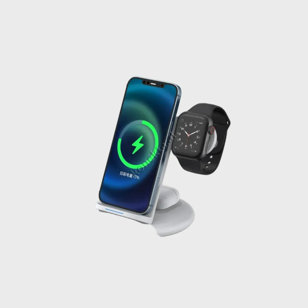 Karikues Inteligjent Wireless Wiwu 15W Me 3 Vende Karikimi