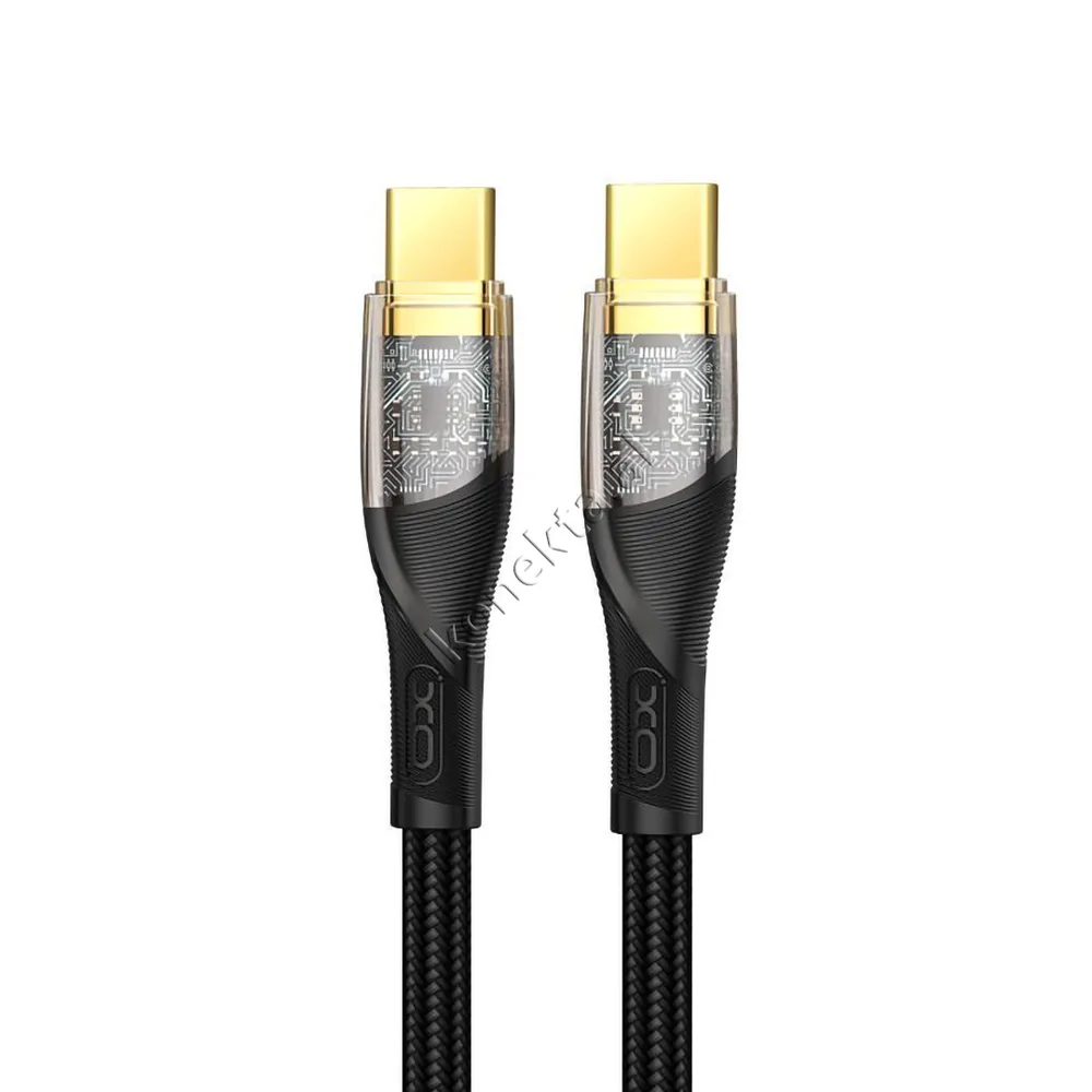 Kabell Karikimi XO Type-C Ne Type-C 60W Me Koke Transparente
